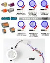 2對6【TopDIY】CP26D 端子台 對接夾 萬能 導線 接線夾 快速 接線 端子 配線 電線 連接器 燈具 快速夾