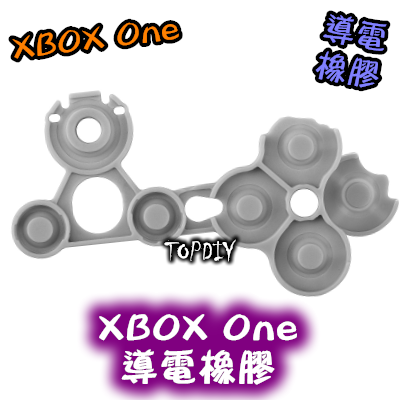 老款【TopDIY】XboxONE-02 導電橡膠 XBOX One 手把 把手 搖桿 按鈕 導電膠 橡膠 維修零件
