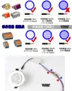 2對2 帶底座【TopDIY】CP22D 對接夾 萬能 導線 接線夾 快速 接線 端子 配線 電線 連接器 燈具 快速夾