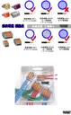 8孔【TopDIY】C218 萬能 導線 接線夾 快速 接線 端子 電氣 配線 電線 連接器 燈具 接頭 快速夾 218