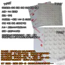 一張 100個【TopDIY】3M0602FS 半球形 透明 矽膠 防滑墊 防撞墊 消音墊 防撞粒 防滑粒 3M0602